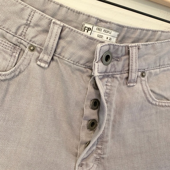 Free People Cutoff Denim Shorts 28 - Picture 2 of 5
